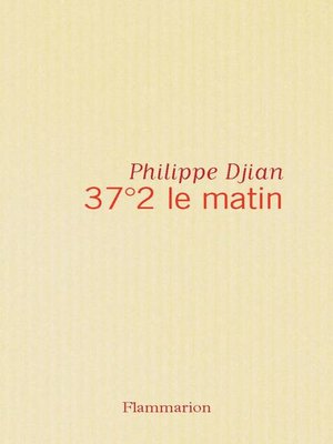 cover image of 37°2 le matin